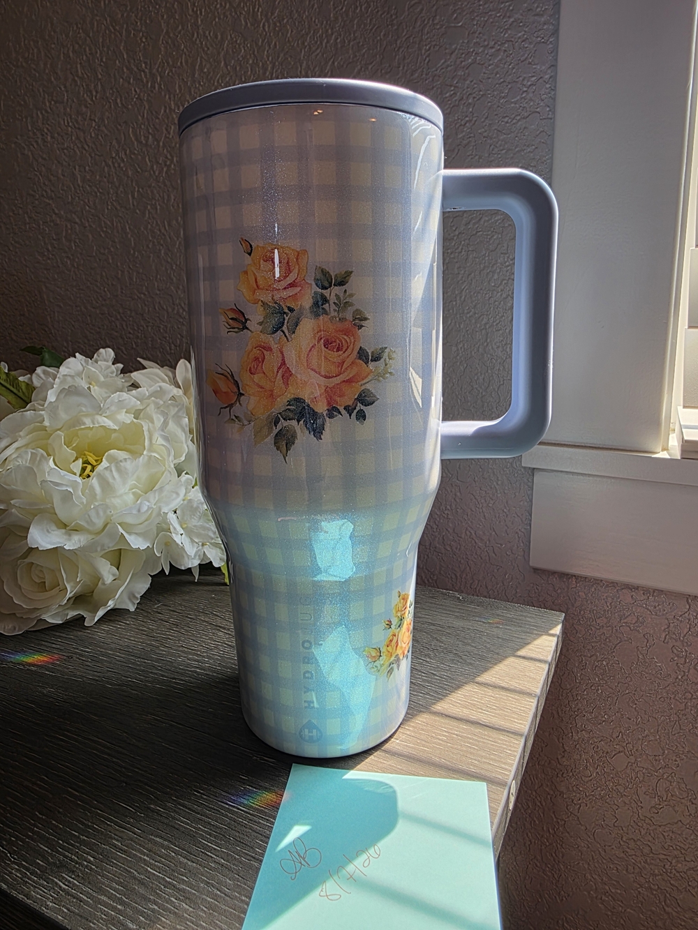 Hydrojug 40oz Cloud Nine Traveler With An Allover Glitter And Epoxy